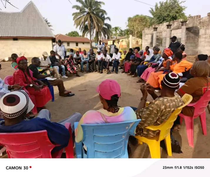 Community engagement in Makeni City
